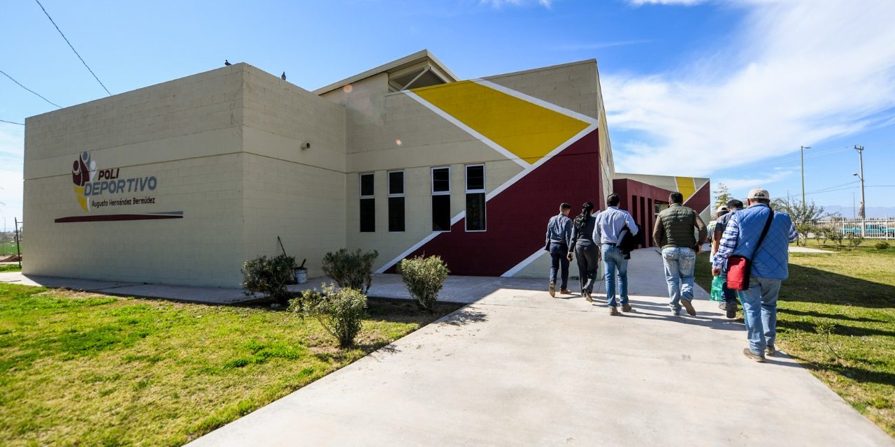 LA TRANSFORMACIÓN DEL POLIDEPORTIVO EN MEXICALI 