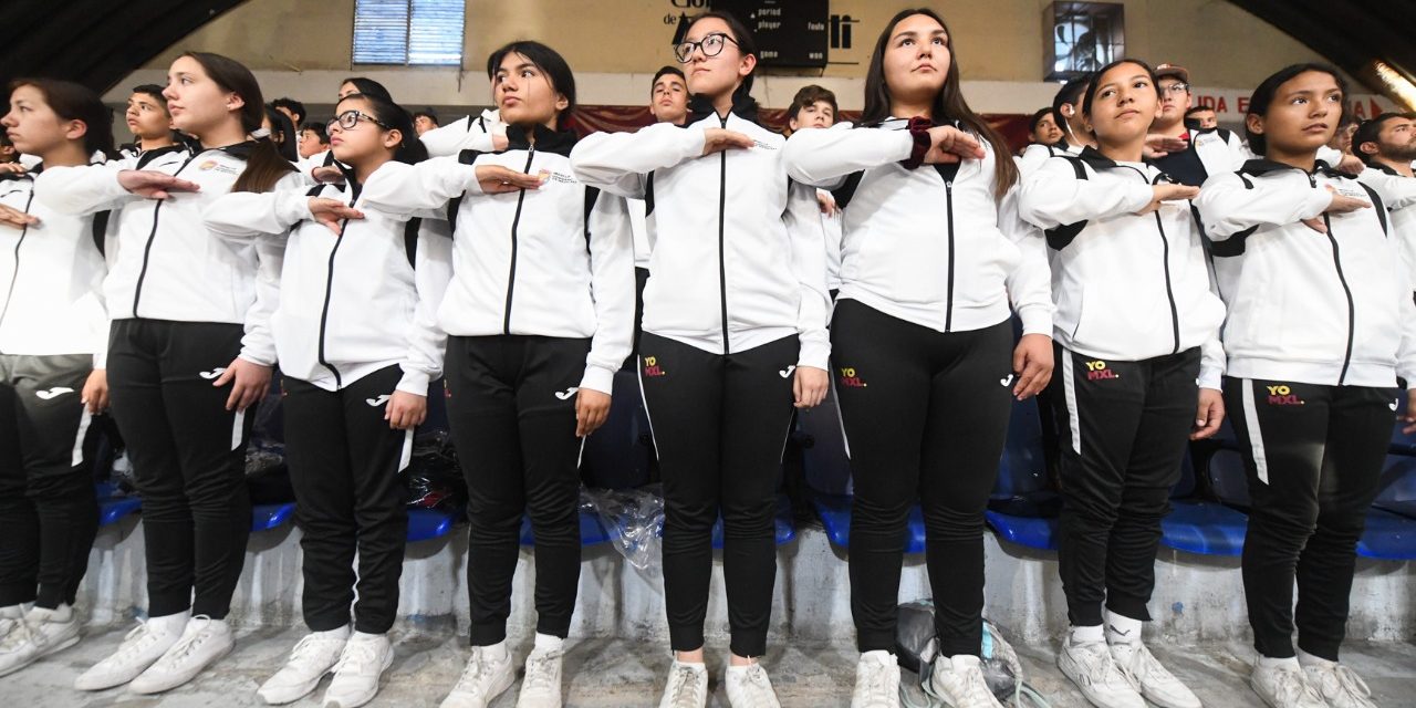 ABANDERAN AL MEJOR TALENTO DEPORTIVO CACHANILLA