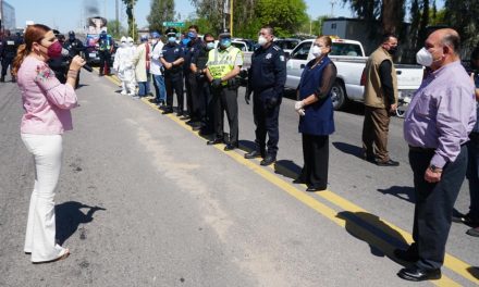 FILTRO SANITARIO EN CRUCE DE MEXICALI CON SAN LUIS RÍO COLORADO