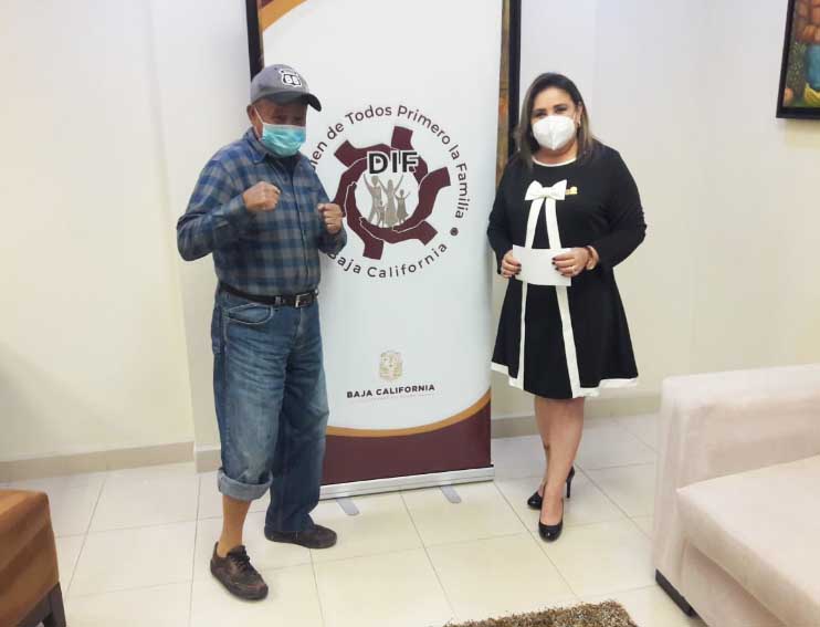 YA TIENE SU PRÓTESIS JAVIER “CHANGUITA” MÁRQUEZ