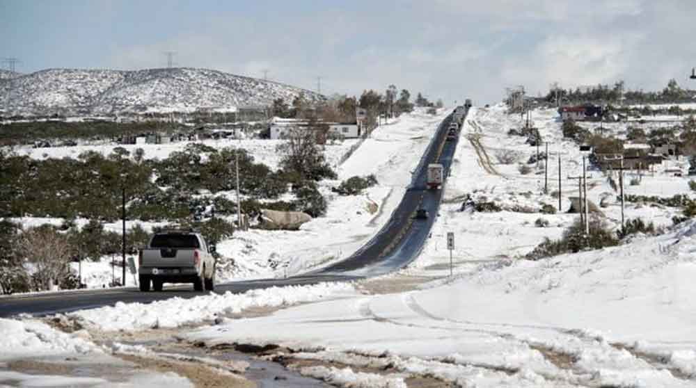 MÁS LLUVIAS Y NEVADAS PARA ESTE FIN DE SEMANA EN BC