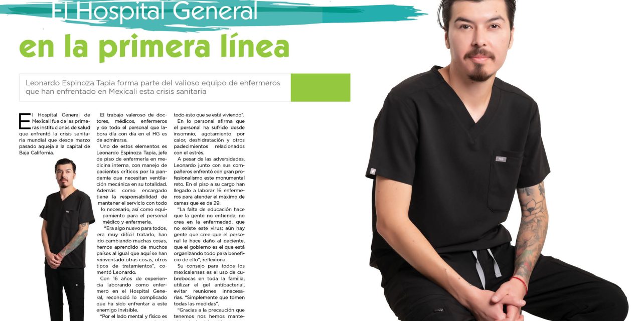 ASÍ ES LA «BATALLA» DENTRO DEL HOSPITAL GENERAL DE MEXICALI