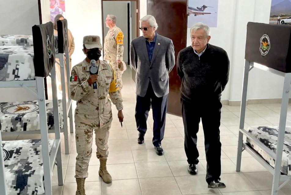 LA INAUGURACIÓN DEL CUARTEL DE LA GUARDIA NACIONAL EN TIJUANA