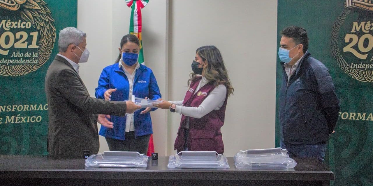 REALIZAN DONACIÓN 1,000 CARETAS PROTECTORAS