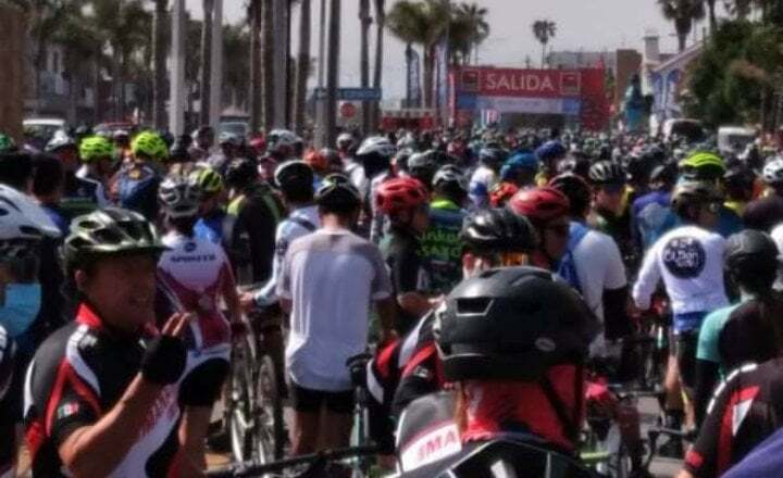 MÁS DE 4 MIL CICLISTAS EN PASEO ROSARITO-ENSENADA 