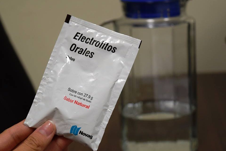 DISTRIBUYEN EN 124 CASAS DE HIDRATACIÓN EL VIDA SUERO ORAL