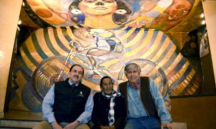 EL DÍA QUE INOCENCIA GONZÁLEZ CONOCIÓ EL MURAL EN SU HONOR