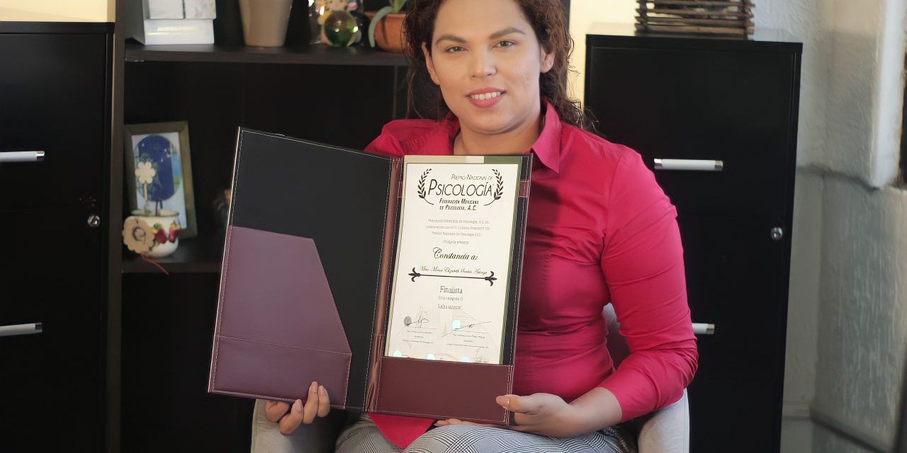 NOMINADA POR LA FEDERACIÓN MEXICANA DE PSICOLOGÍA