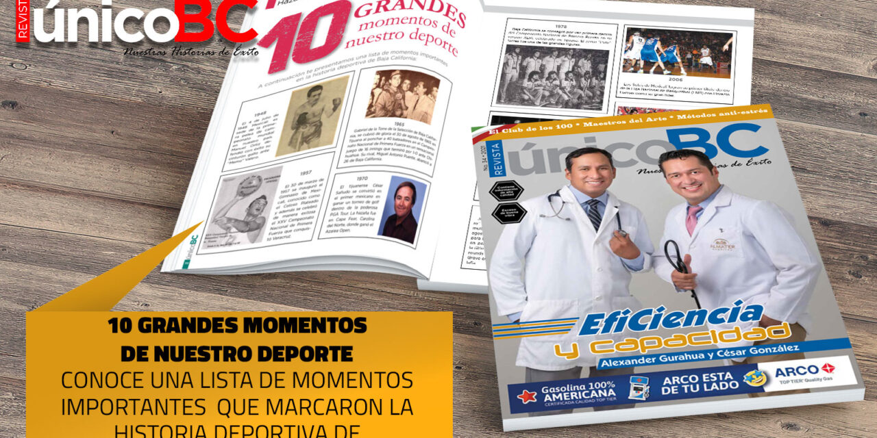 10 GRANDES MOMENTOS DE NUESTRO DEPORTE