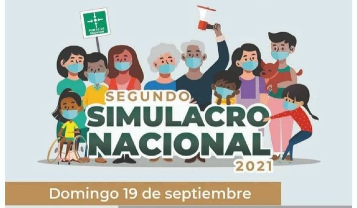 CONVOCAN A SIMULACRO DE SISMO EN CASA 