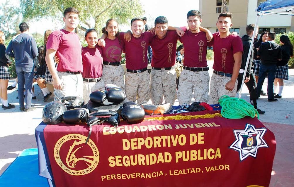 CONVENIO ENTRE COBACH BC Y ESCUADRÓN JUVENIL DEPORTIVO