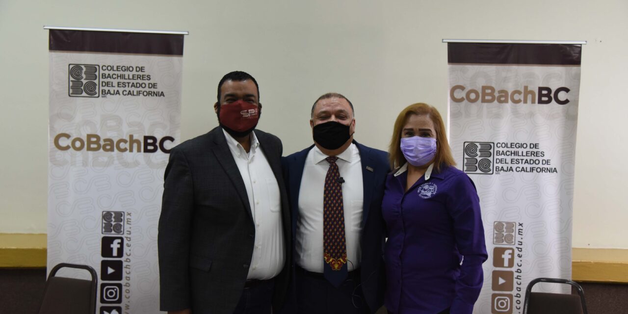 PRESENTA PLAN DE TRABAJO DIRECTOR GENERAL DE COBACH 