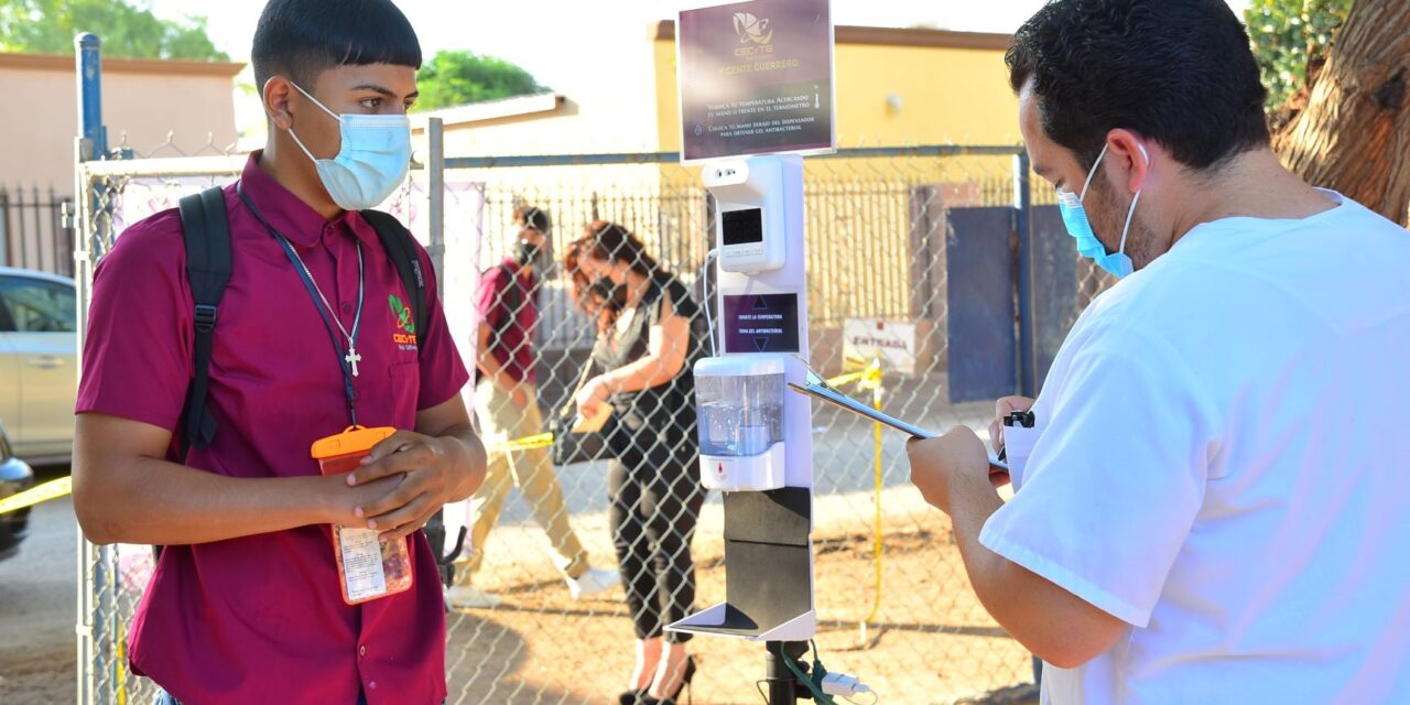 VAN MÁS DE 65 MIL ALUMNOS EN CLASES PRESENCIALES EN BC