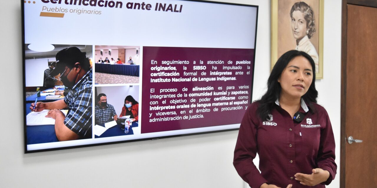 GESTIONAN CERTIFICACIÓN DE INTÉRPRETES DE LENGUAS INDÍGENAS 