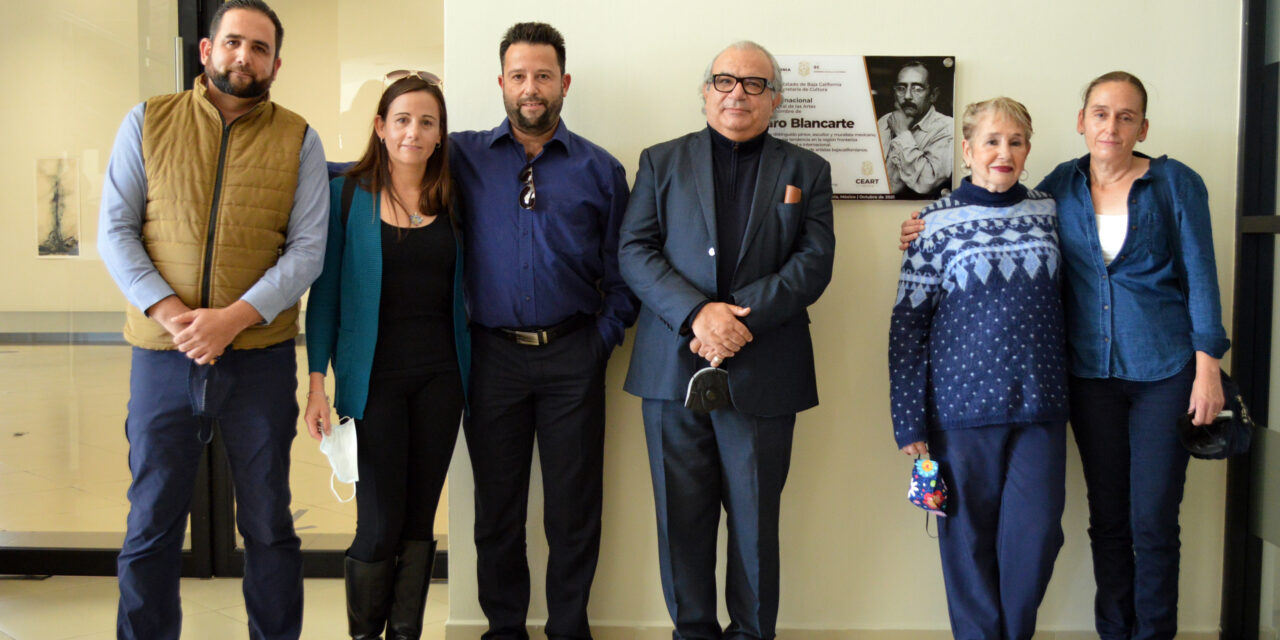 EL NOMBRE DE ÁLVARO BLANCARTE A GALERÍA DE CEART TECATE  