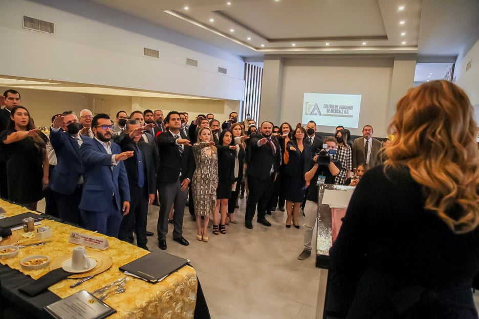 NUEVA DIRECTIVA DEL COLEGIO DE ABOGADOS DE MEXICALI