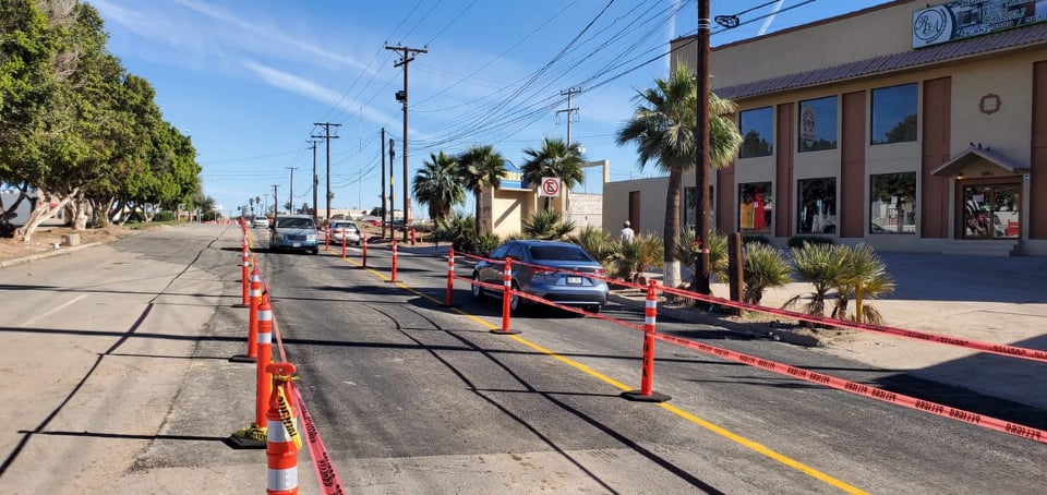 HABILITAN CARRILES DE CIRCULACIÓN EN LÁZARO CÁRDENAS