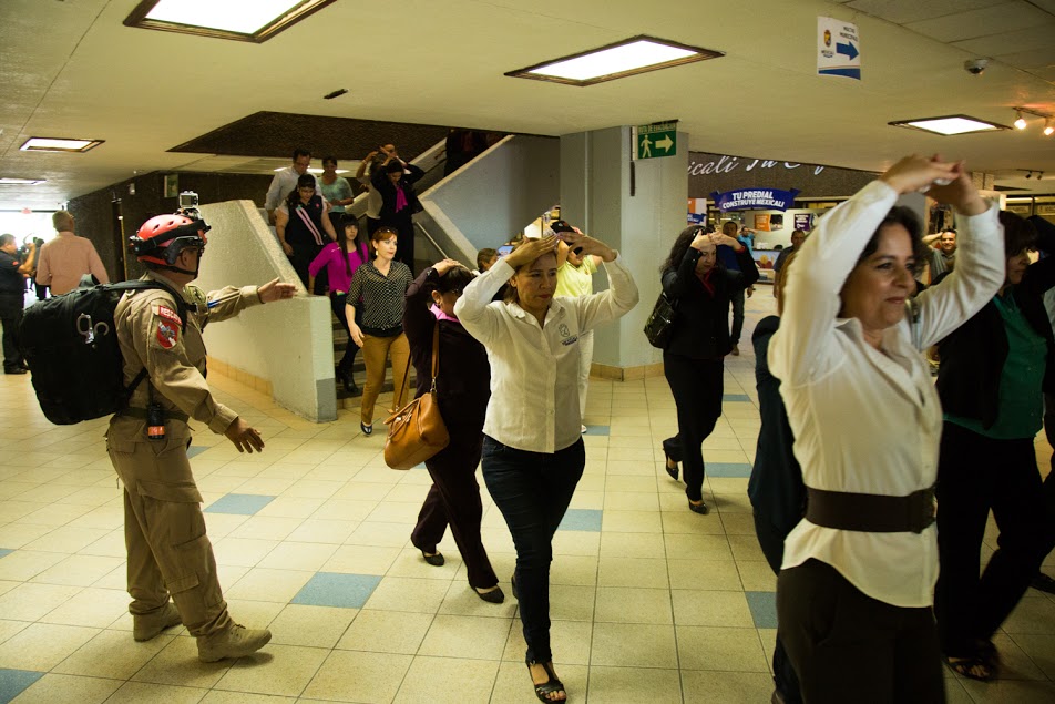 MACRO SIMULACRO ESTE 04 DE ABRIL EN MEXICALI