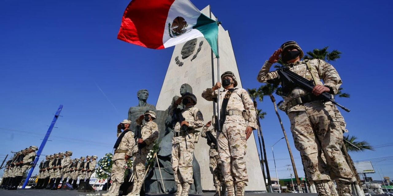 CONMEMORAN NATALICIO DE BENITO JUÁREZ EN MEXICALI 
