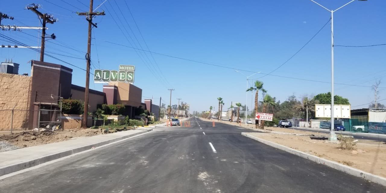 APERTURA COMPLETA DE CALZADA DEL SOL EN MEXICALI 