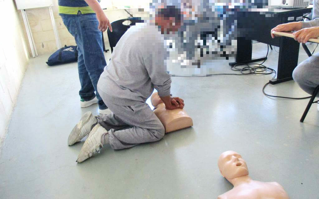 TALLER DE PRIMEROS AUXILIOS EN CERESOS DE BC