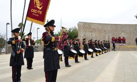 ASÍ FUE LA «BATALLA» DE LAS BANDAS DE GUERRA Y ESCOLTA