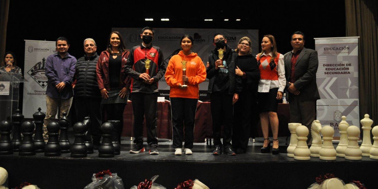GANA ANA MORENO EL “TORNEO ESTATAL DE AJEDREZ 2022”