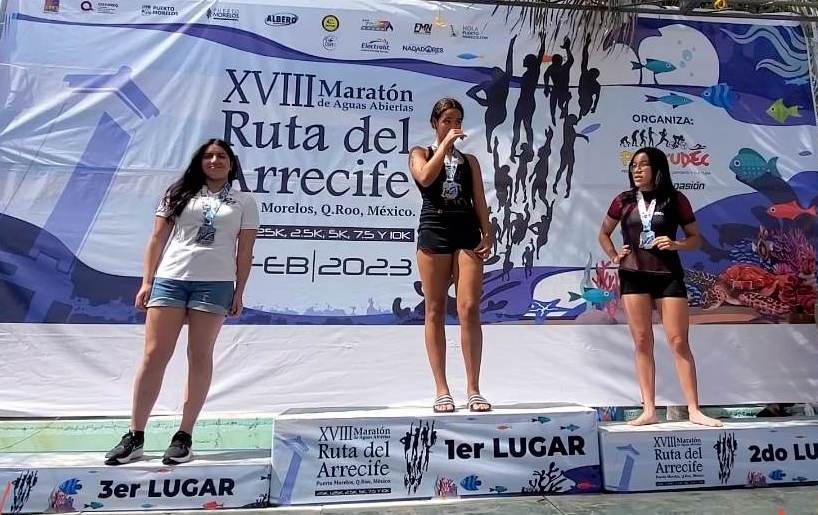 SE IMPONE MARTHA SANDOVAL EN RUTA DEL ARRECIFE 2023