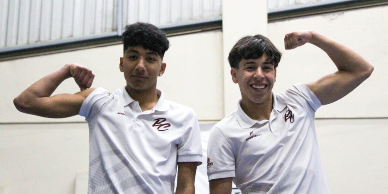 DOS IMPORTANTES PROMESAS DE LA GIMNASIA DE TRAMPOLÍN