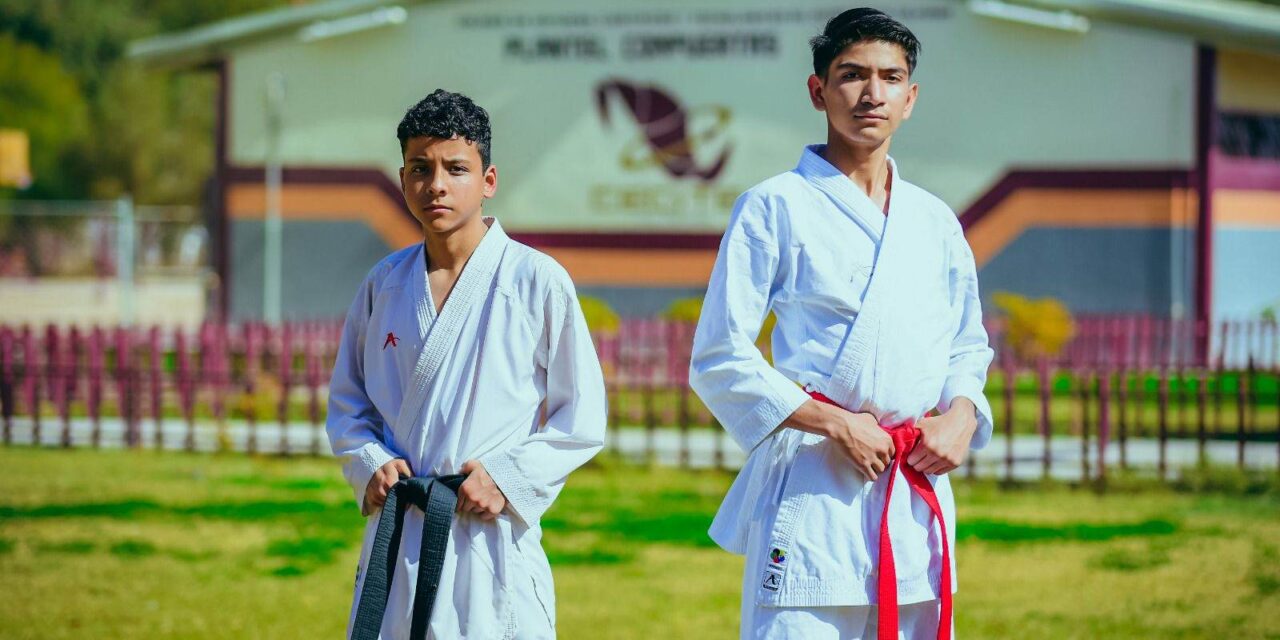 SOBRESALEN ALUMNOS DE CECyTE BC EN NACIONAL DE KARATE