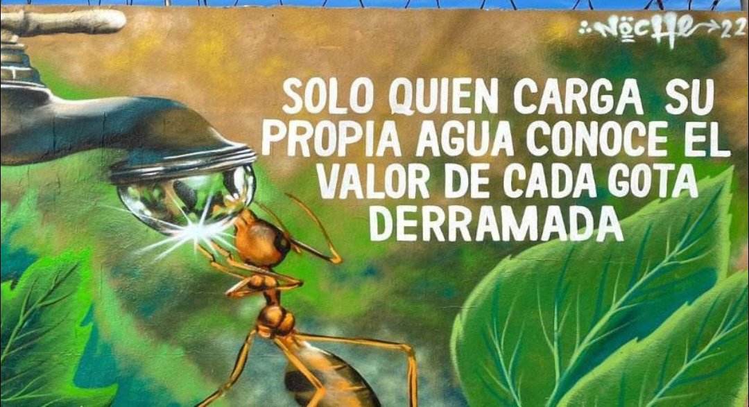 LA IMPORTANCIA DEL AGUA A TRAVÉS DE MURALES