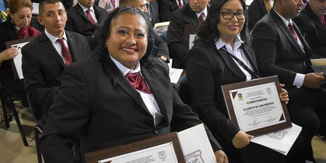 LA XII GENERACIÓN DE LICENCIADOS EN SEGURIDAD PÚBLICA