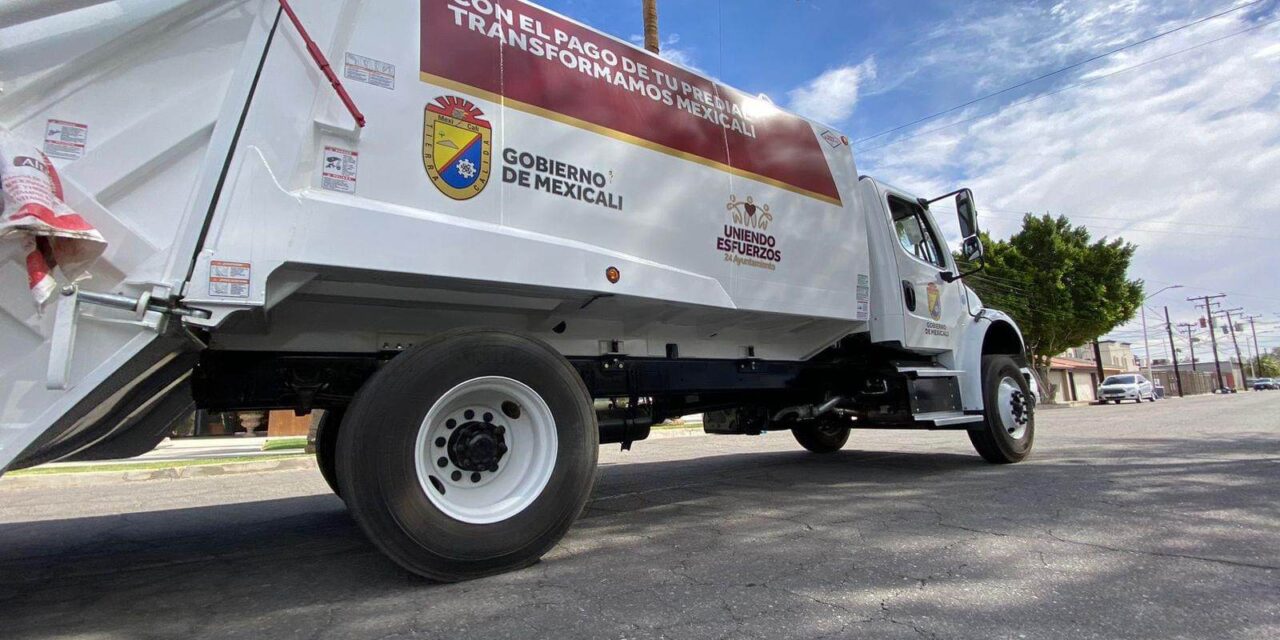 NO SE SUSPENDERÁ LA RECOLECCIÓN DE BASURA ESTE 1 DE MAYO EN MEXICALI