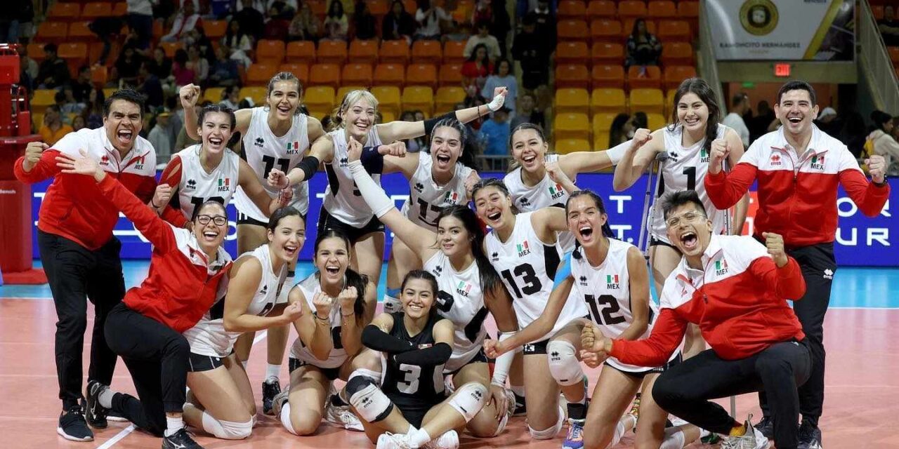 SUBCAMPEONAS DE LA COPA PANAMERICANA SUB19 DE VOLEIBOL