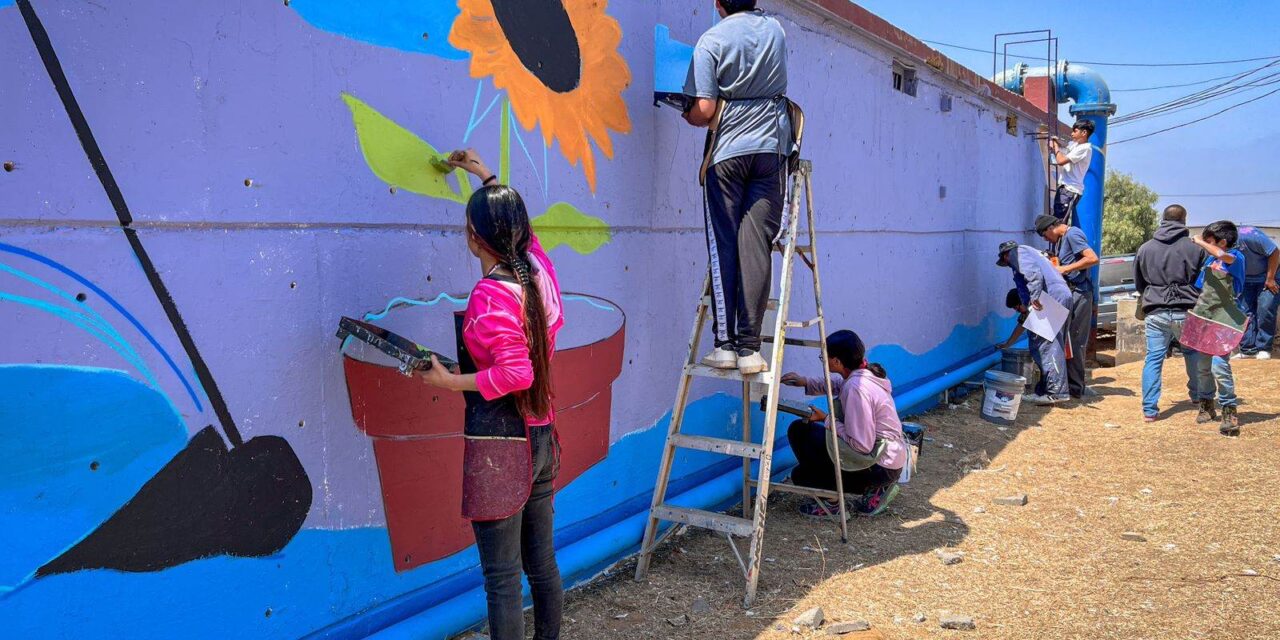 EL CUIDADO DEL AGUA A TRAVÉS DEL ARTE URBANO