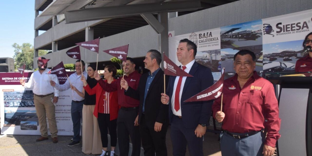 GENERACIÓN DE ENERGÍA FOTOVOLTAICA EN ESTACIONAMIENTO DE MEXICALI