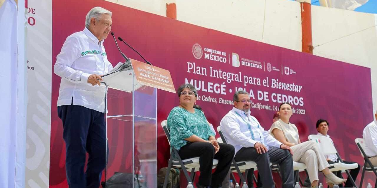 VISITA PRESIDENTE DE MÉXICO LA ISLA DE CEDROS