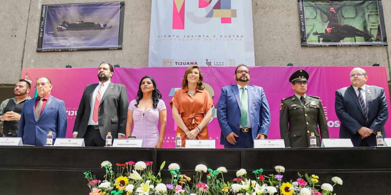 LA CELEBRACIÓN DEL 134 ANIVESARIO DE TIJUANA
