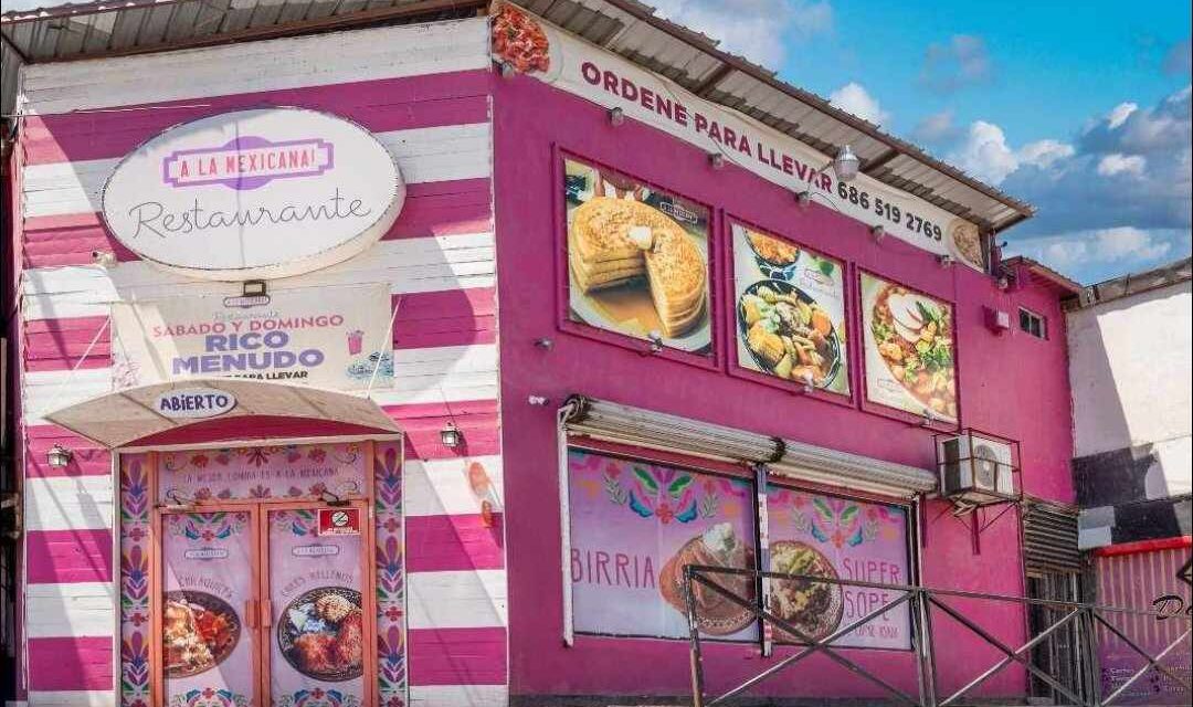 UN RESTAURANTE MUY A LA MEXICANA