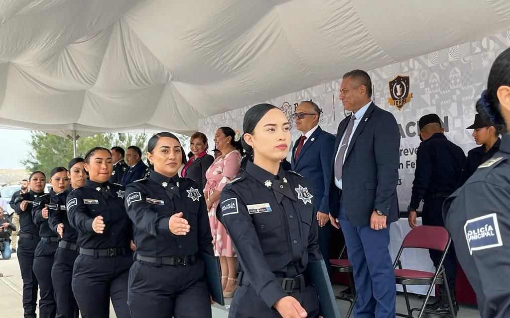 REALIZAN GRADUACIÓN DE 76 POLICÍAS MUNICIPALES PREVENTIVOS