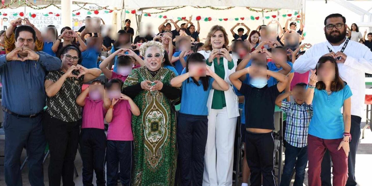FESTEJO PATRIO EN EL ALBERGUE TEMPORAL DE MEXICALI