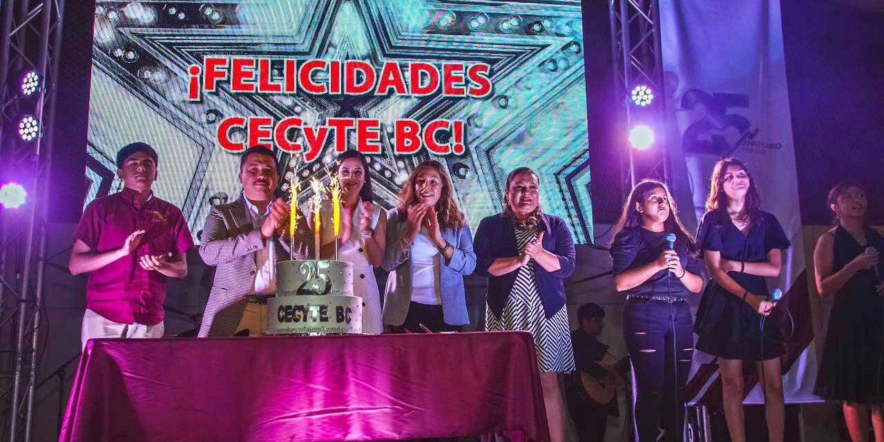 EL 25 ANIVERSARIO DE CECyTE BC 