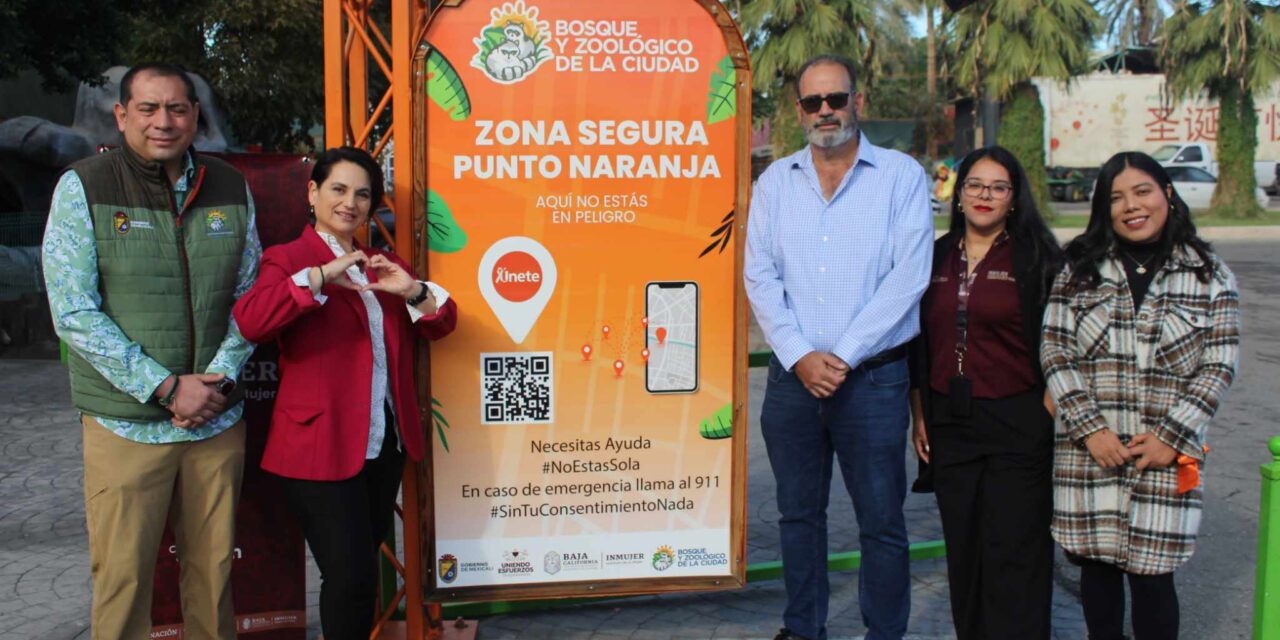 ES BOSQUE DE LA CIUDAD DE MEXICALI UN PUNTO NARANJA
