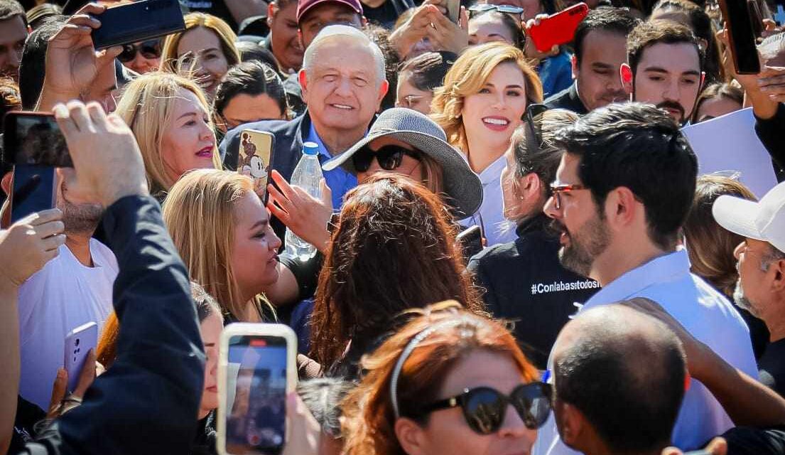 GIRA DEL PRESIDENTE LÓPEZ OBRADOR POR BC