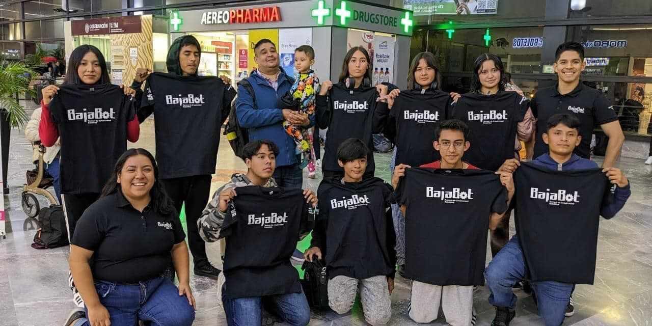 ESTUDIANTES DE CECyTE BC A COMPETENCIA ROBOMATRIX CONTINENTAL 2023
