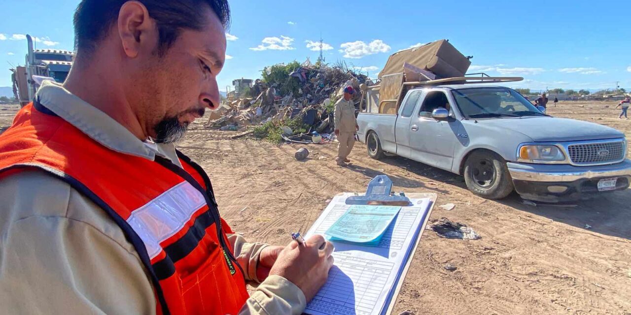 MÁS DE 5 TONELADAS DURANTE EL OPERATIVO “MUEBLE VIEJO” EN MEXICALI