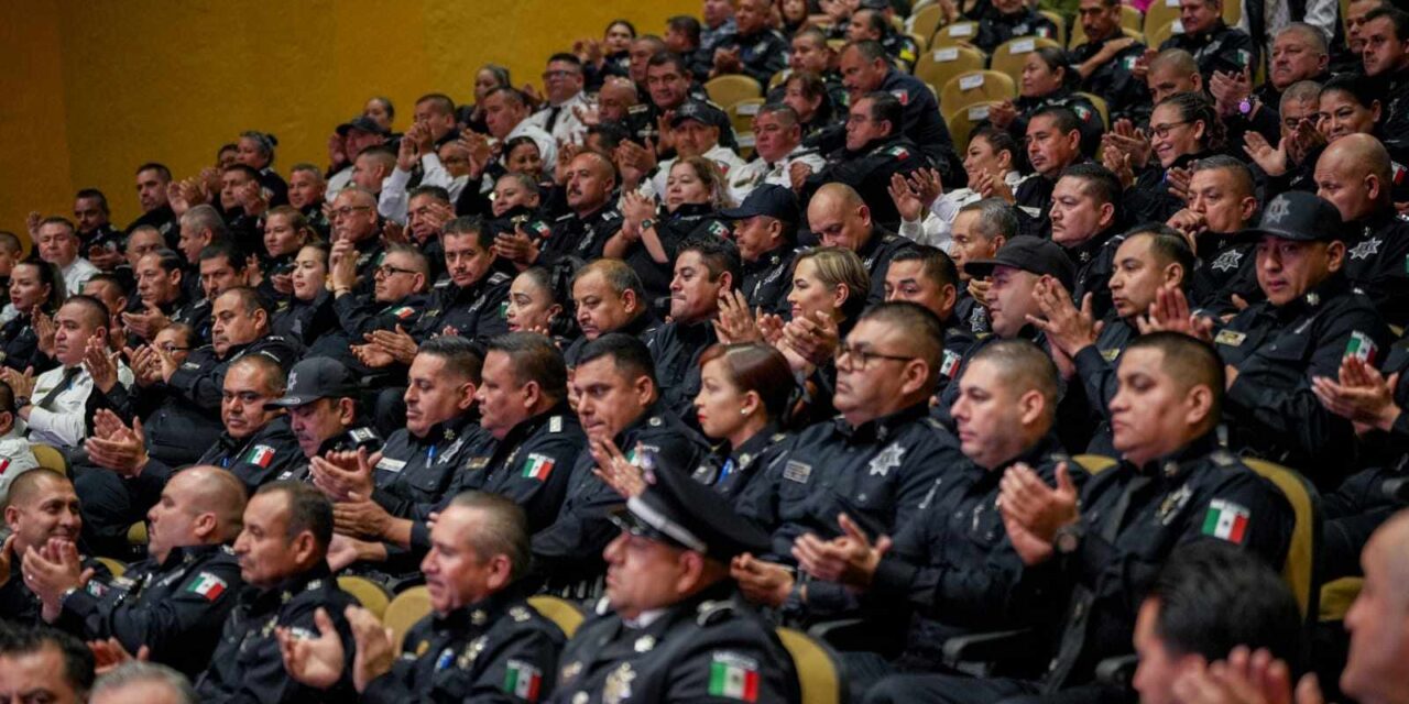 CELEBRAN A ELEMENTOS DE LA DIRECCIÓN DE SEGURIDAD PÚBLICA DE MEXICALI  