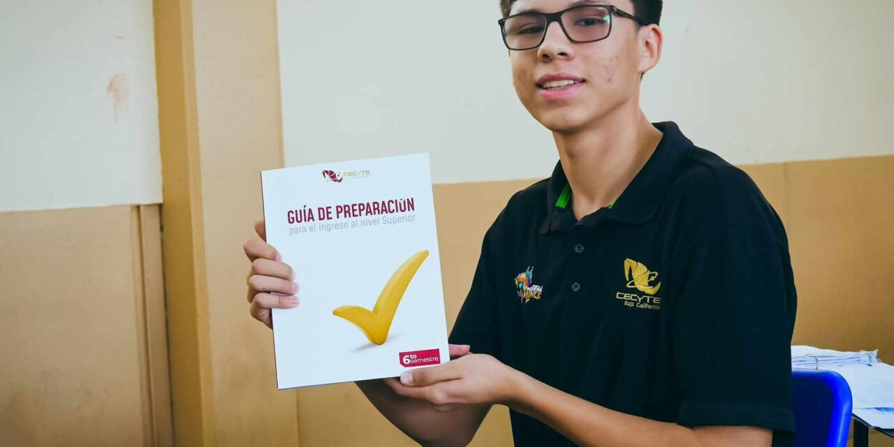 VUELTA A CLASES ESTUDIANTES DE 6TO. SEMESTRE DEL CECyTE BC