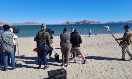 REALIZAN FILMACIÓN DE «EL GUARDIÁN” EN LOCACIONES DE BAHÍA DE LOS ÁNGELES