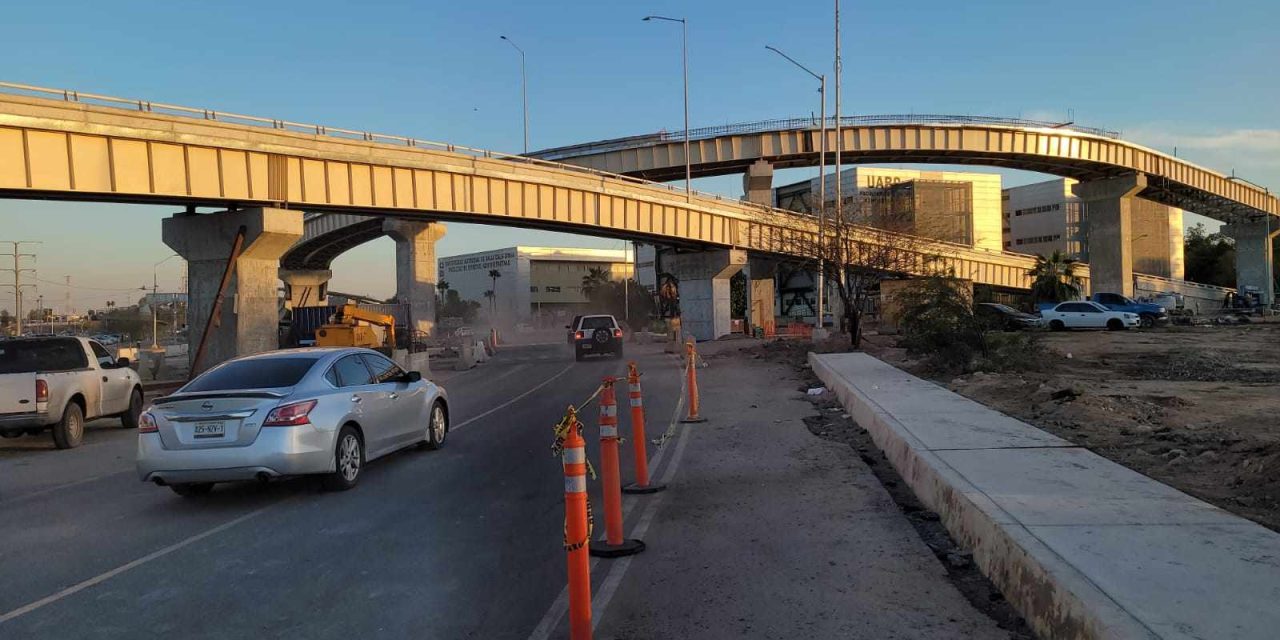 ABIERTA CIRCULACIÓN EN RÍO NUEVO A LA ALTURA DEL EJE CENTRAL EN MEXICALI